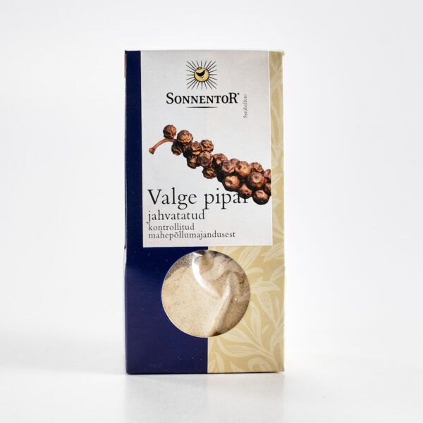 Valge pipar jahvatatud 35g Sonnentor